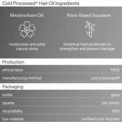 Act+Acre Cold Processed Hair Oil 2.2 fl oz