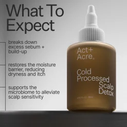 Act+Acre Cold Processed Scalp Detox 3.0 fl oz