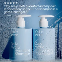 Act+Acre Daily Hydro™ Hydrating Shampoo for Dry, Damaged Hair 296ml