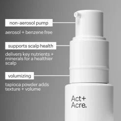 Act+Acre Fulvic Acid Volumizing Dry Shampoo 17g