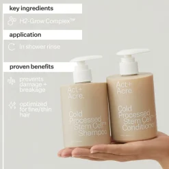 Act+Acre Stem Cell Conditioner for Hair Thinning and Growth 295ml