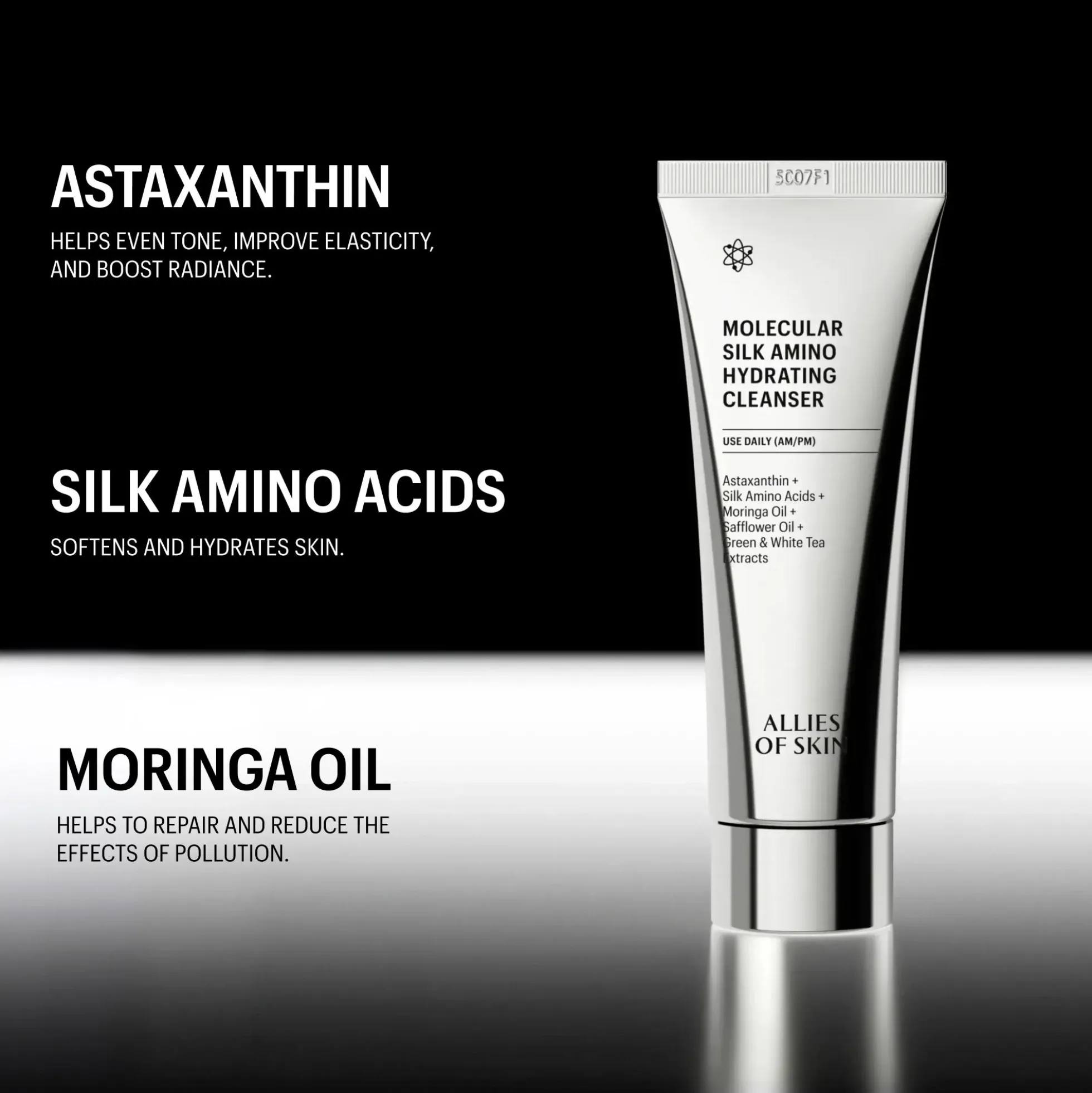 Allies of Skin Molecular Silk Amino Hydrating Cleanser 25ml