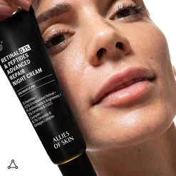 Allies of Skin 0.1% Retinal & Peptides Advanced Repair Night Cream 48ml