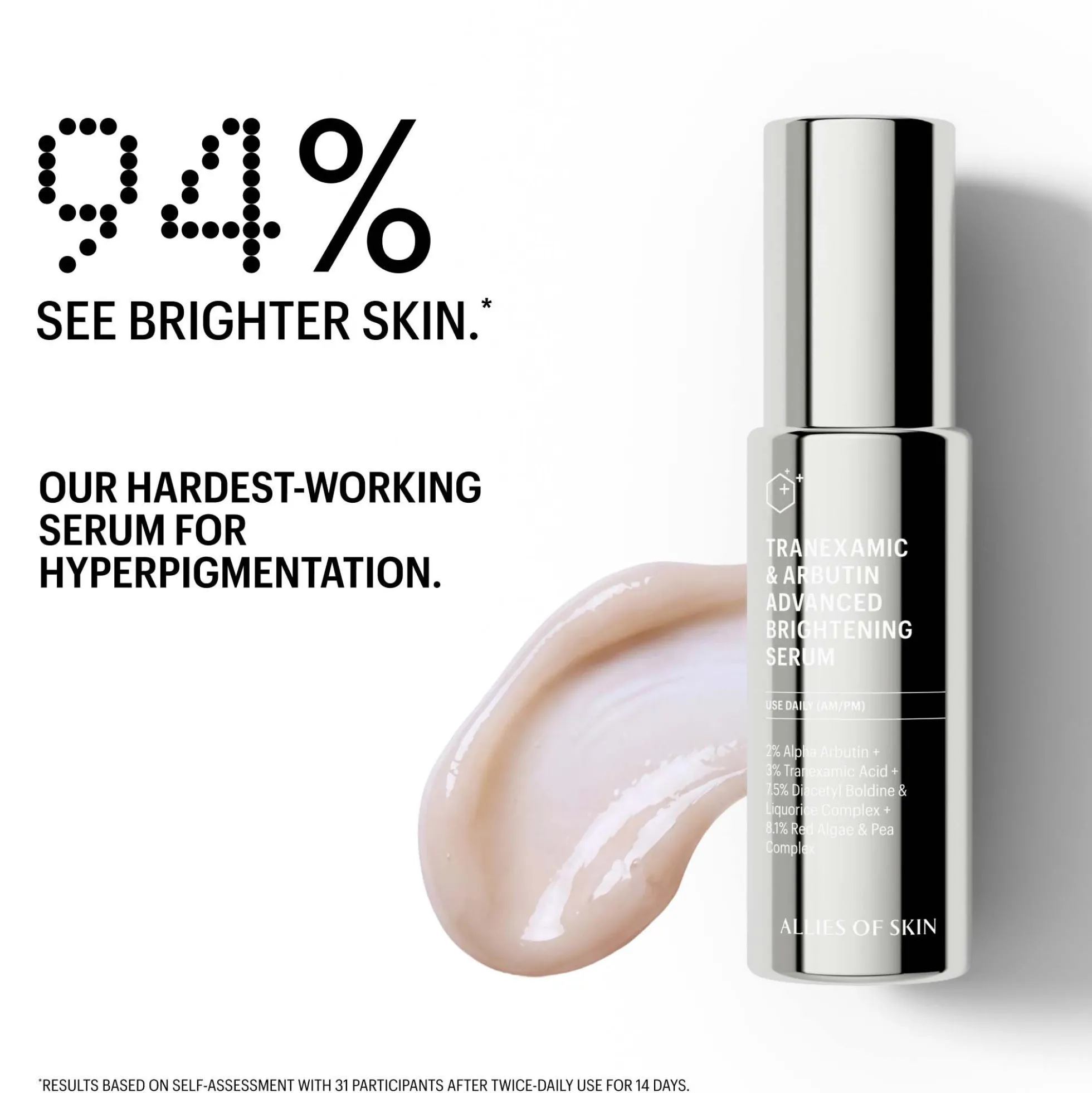 Allies of Skin Tranexamic & Arbutin Advanced Brightening Serum