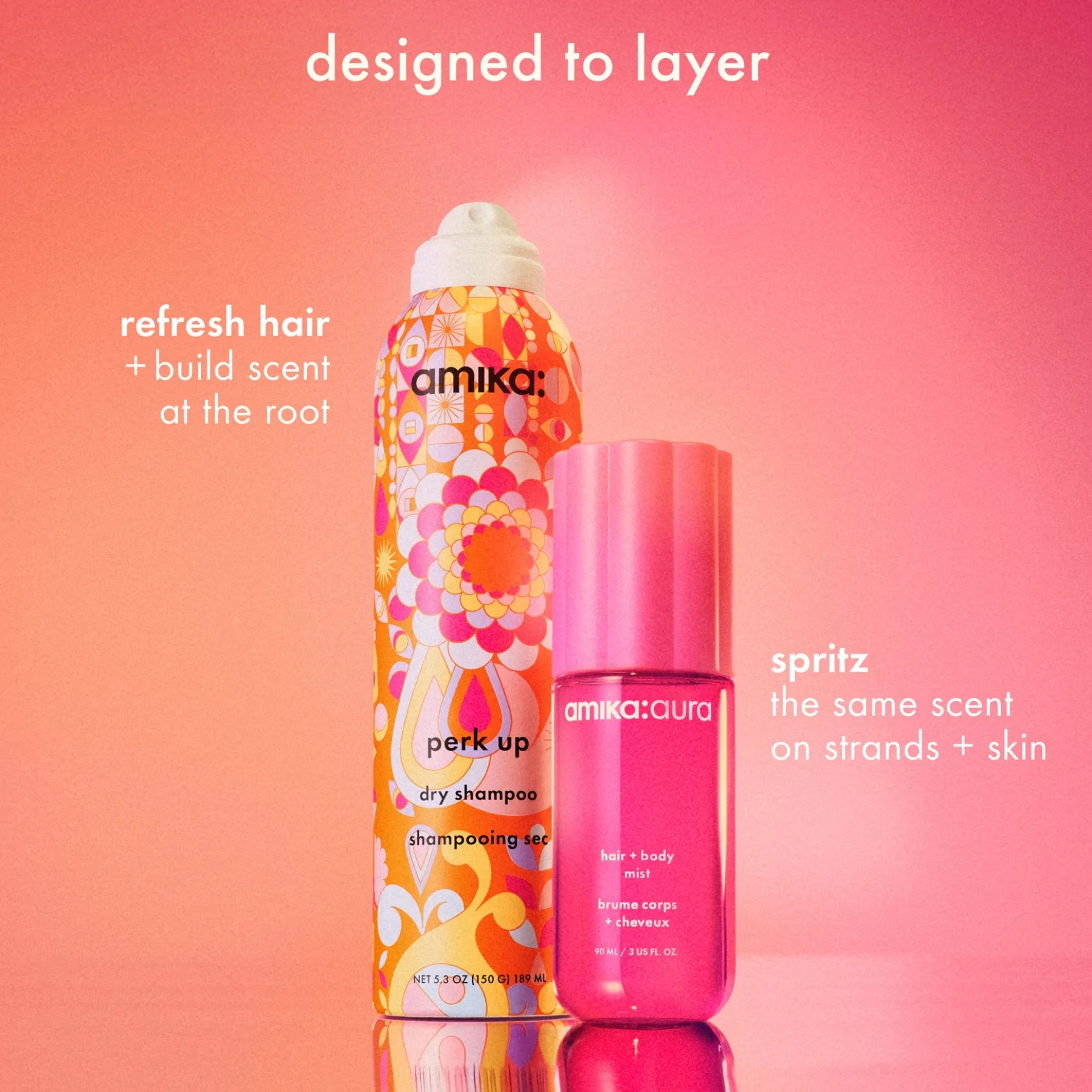 Amika Aura Hair and Body Mist 90ml