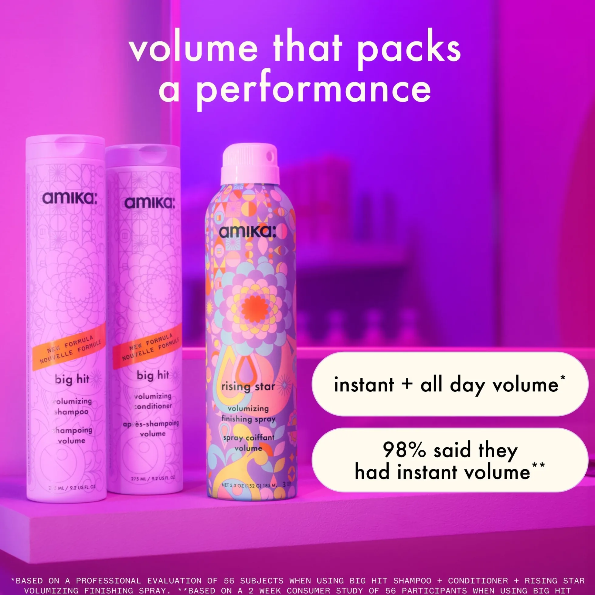 Amika Big Hit Volumising Conditioner 275ml