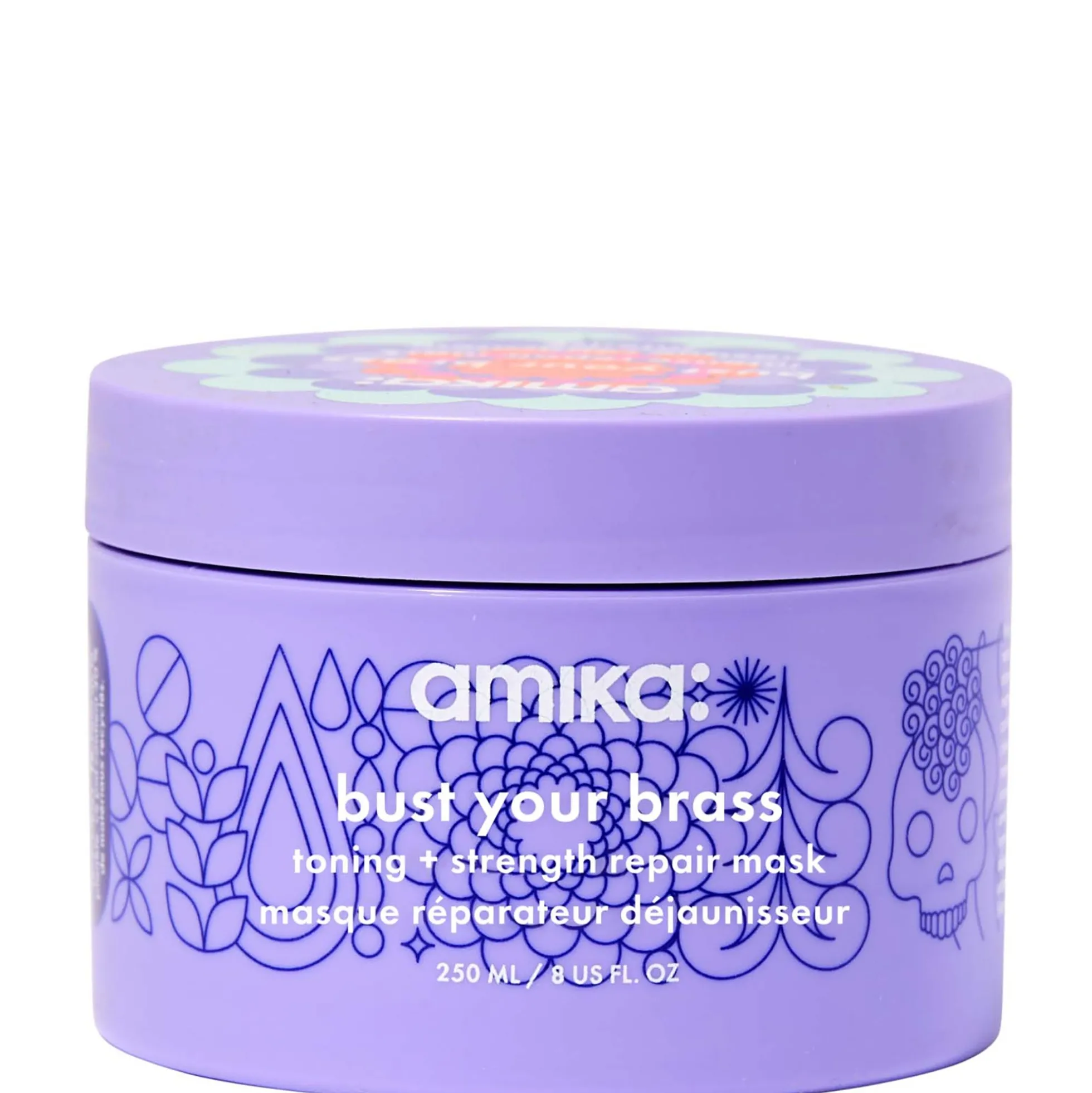 Amika Bust Your Brass Toning + Strength Repair Mask 250ml