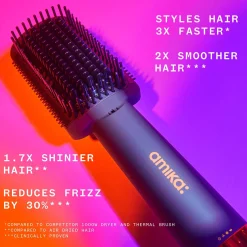 Amika Double Agent 2-in-1 Blow Dryer + Straightening Brush UK