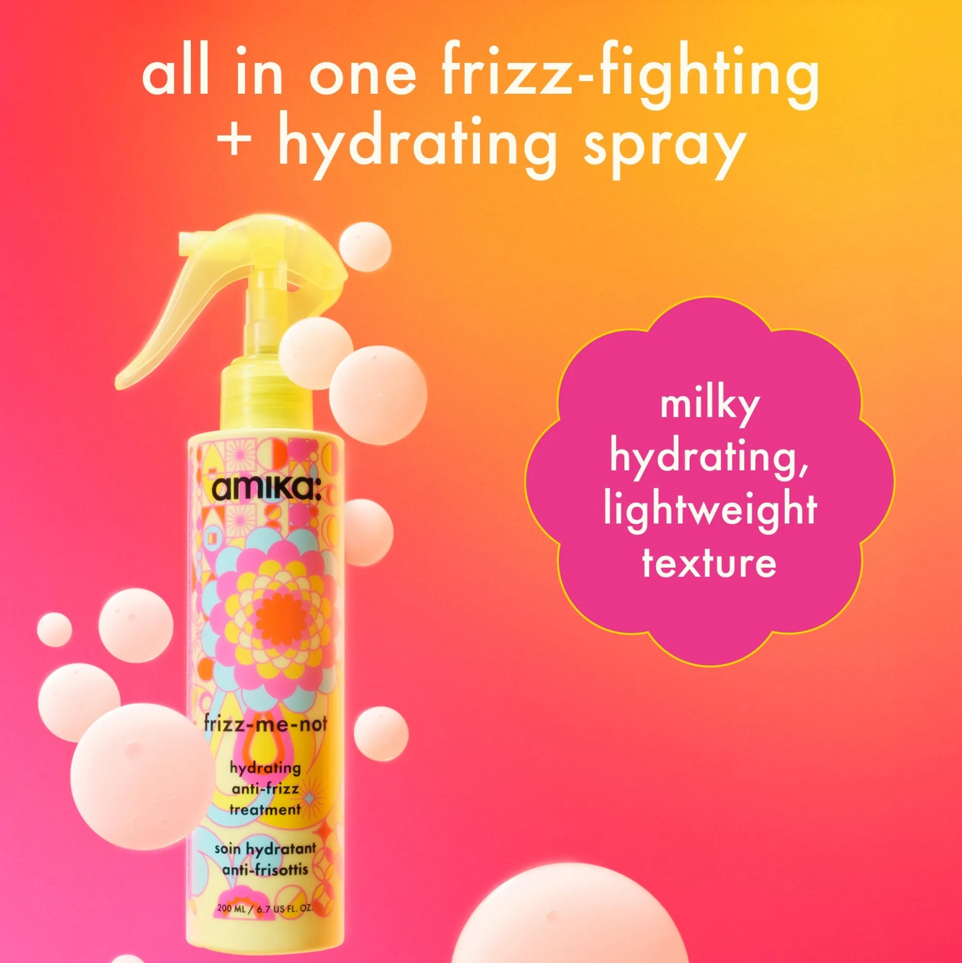 Amika Frizz-Me-Not Hydrating Anti-Frizz Treatment 60ml
