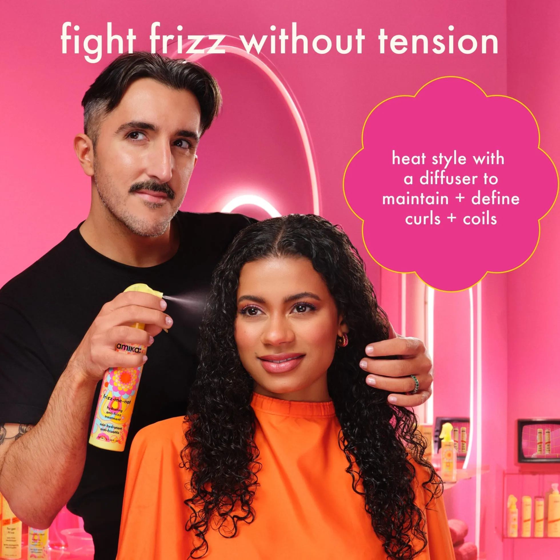 Amika Frizz-Me-Not Hydrating Anti-Frizz Treatment 60ml
