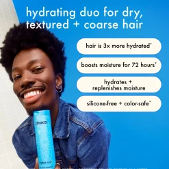 Amika Hydro Rush Intense Moisture Shampoo with Hyaluronic Acid 275ml