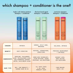 Amika Hydro Rush Intense Moisture Conditioner with Hyaluronic Acid 275ml