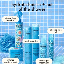 Amika Hydro Rush Intense Moisture Leave-In Conditioner with Hyaluronic Acid 60ml