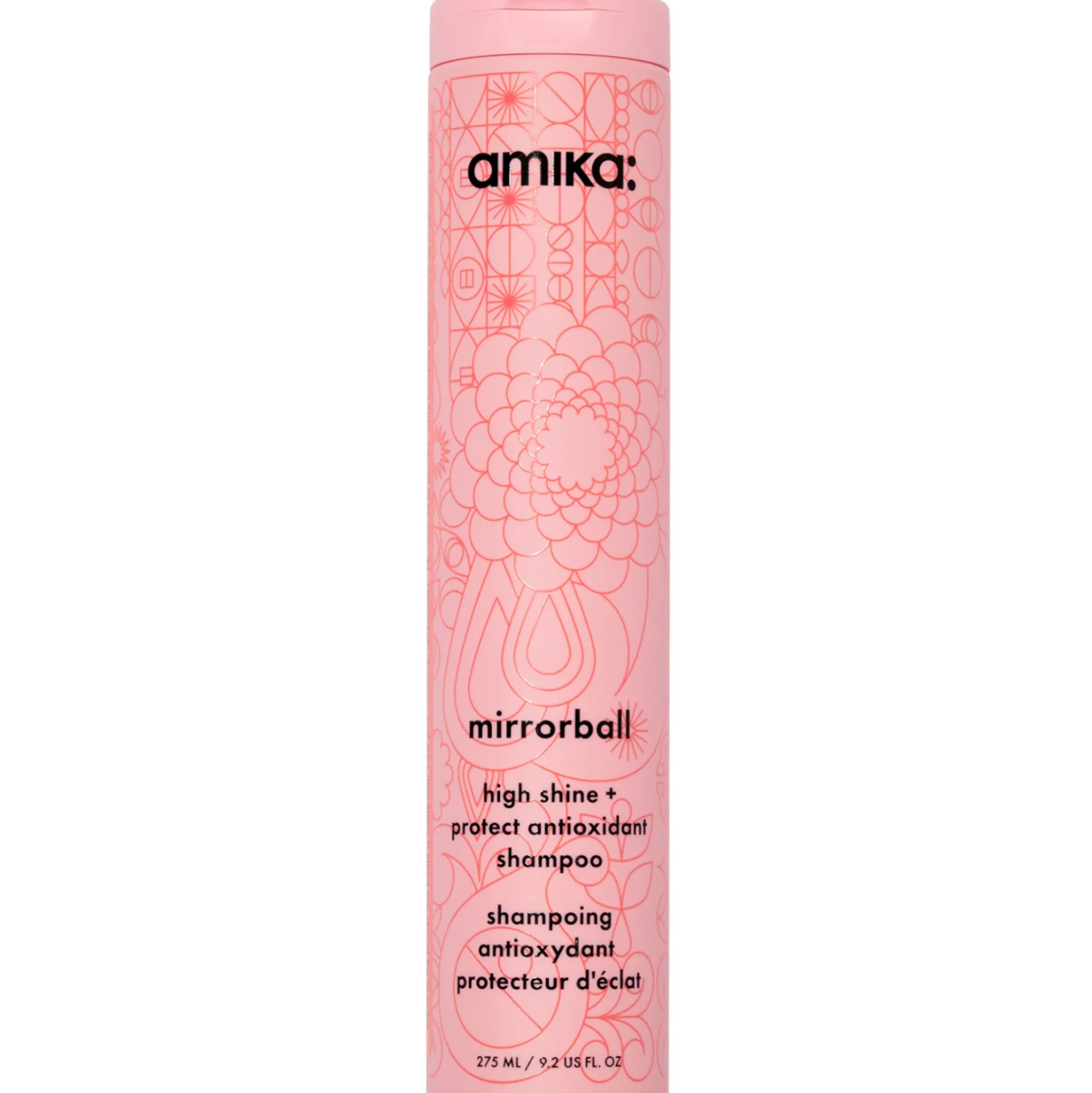 amika Mirrorball High Shine + Protect Antioxidant Shampoo 275ml