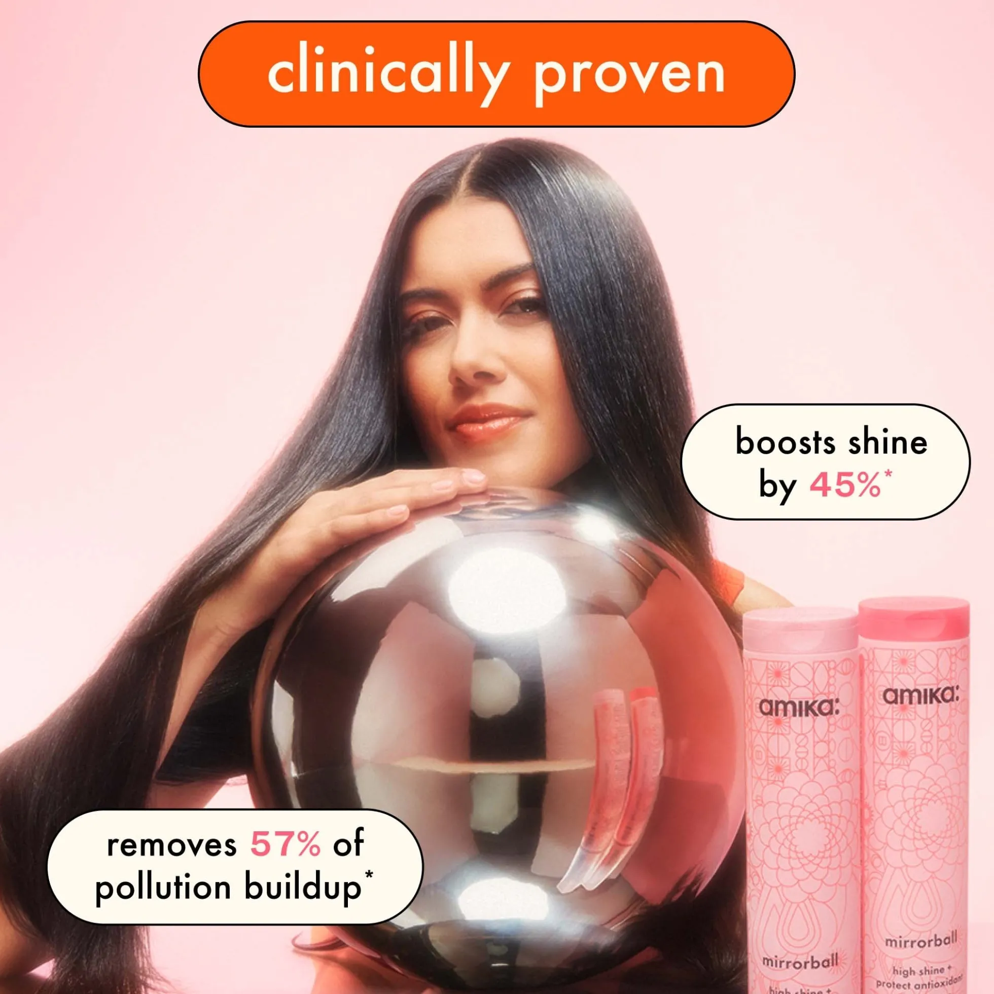 Amika Mirrorball High Shine + Protect Antioxident Conditioner 1000ml