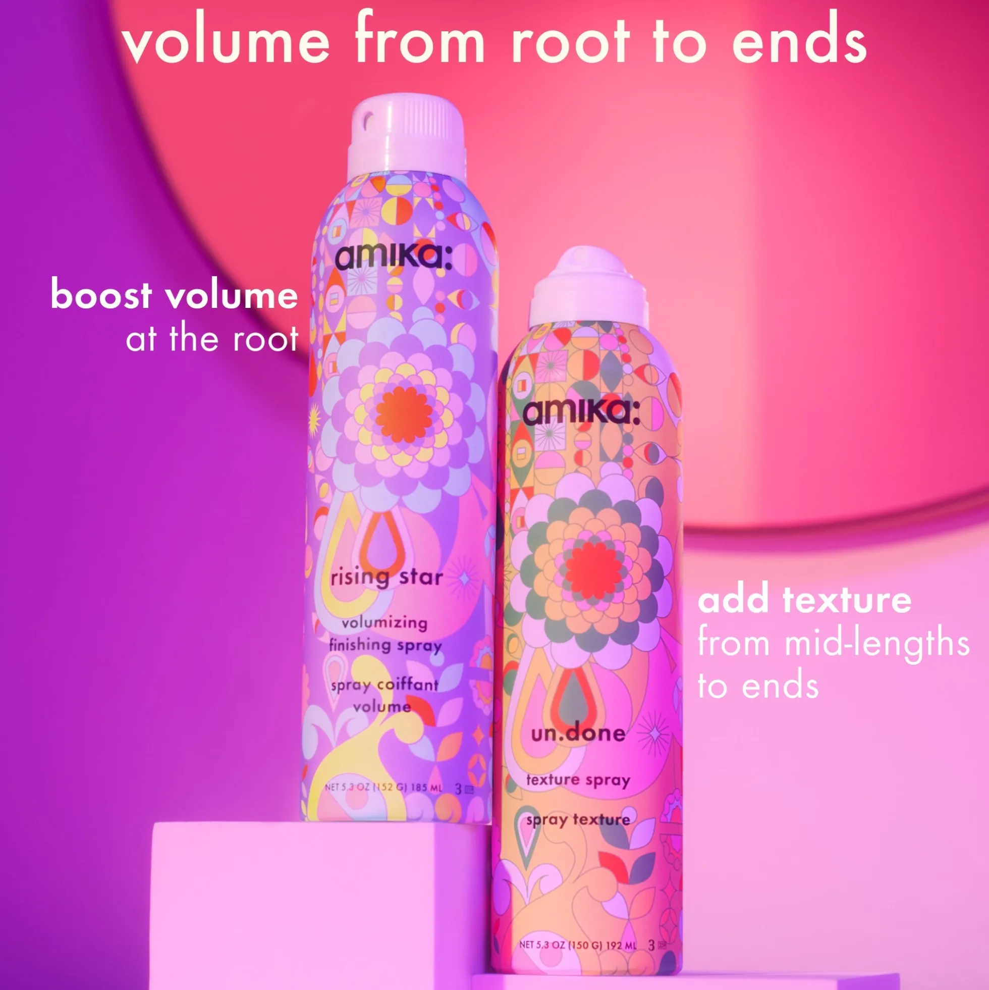 amika Rising Star Volumising Finishing Spray 200ml
