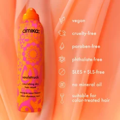 Amika soulstruck nourishing leave-in dry hair mask 95ml
