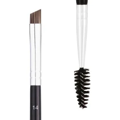 Anastasia Beverly Hills #14 Duo Brow/Eye Liner Angled Cut/Spooley Synthetic Brush