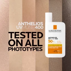 Anthelios UVMune 400 Invisible Fluid Non-Perfumed Suncream SPF50+ Duo