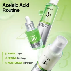 Anua Azelaic Acid 3 Cica Skin Soothing Moisturiser 100ml