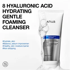 Anua 8 Hyaluronic Acid Hydrating Gentle Foaming Cleanser 150ml