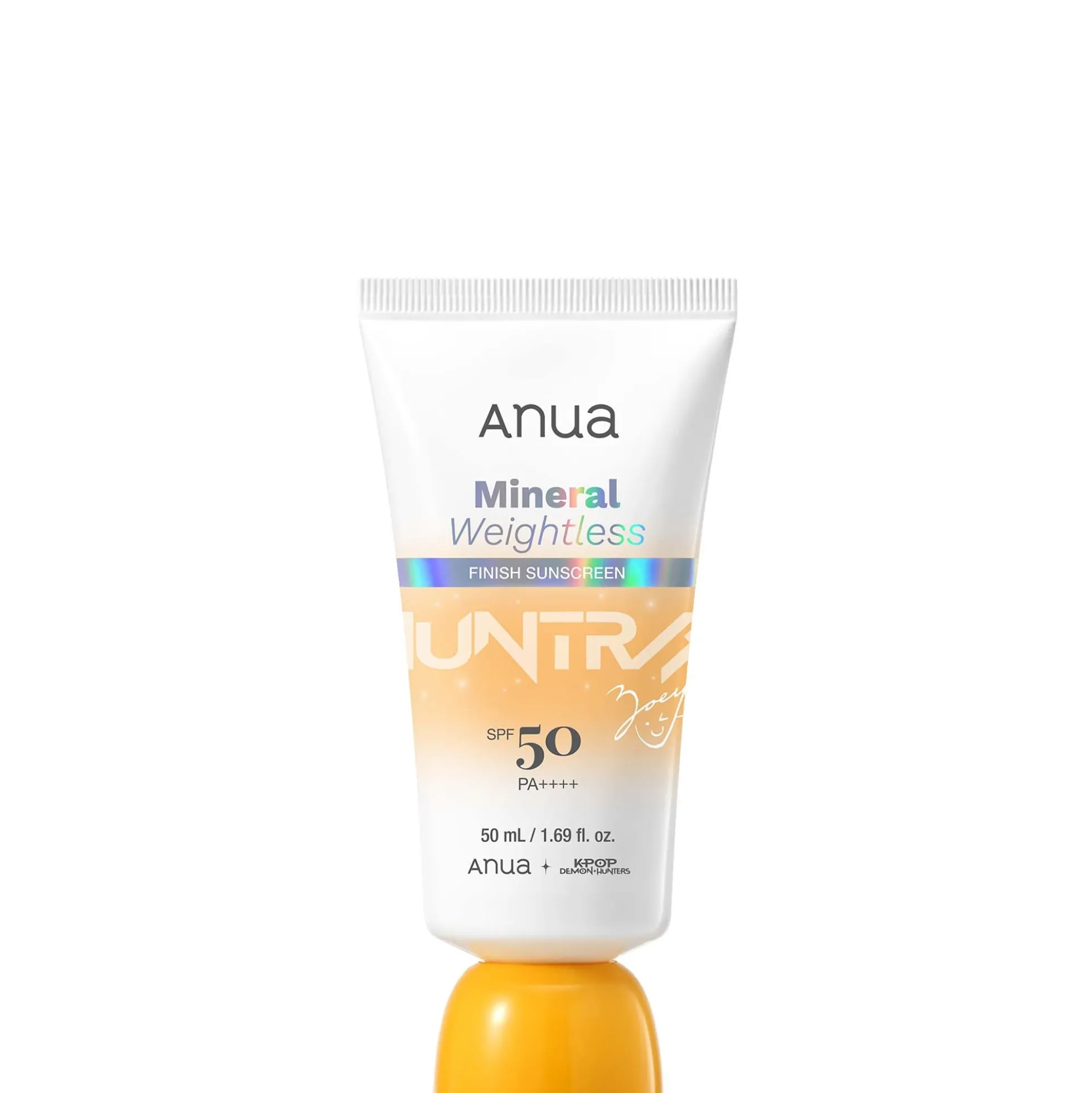 Anua KPop Demon Hunters Mineral Weightless Finish SPF50 Sunscreen 50ml
