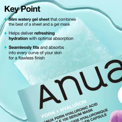 Anua KPop Demon Hunters PDRN Hyaluronic Acid Capsule 100 Serum Mask (10PCS)