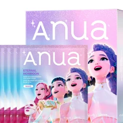 Anua K-Pop Demon Hunters Vita Brightening Ceramide Barrier Collagen Mask (4PC)