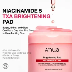 Anua Niacinamide 5 TXA Brightening Pad 210ml
