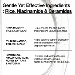 Anua 7 Rice Ceramide Hydrating Barrier Serum 50ml