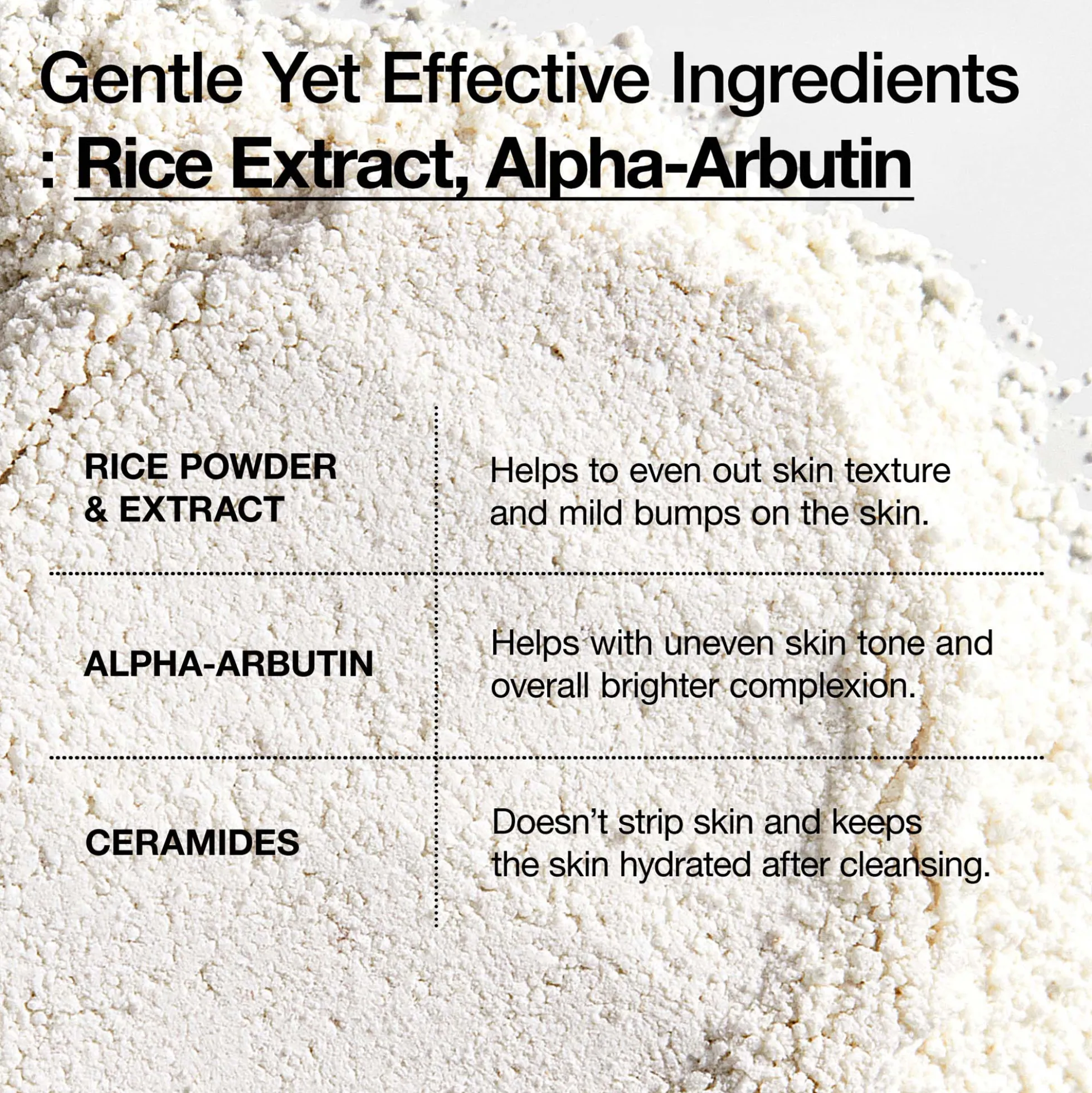 Anua Rice Enzyme Brightening Cleansing Powder 40g