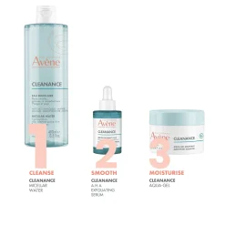 Avène CLEANANCE Micellar Water for Oily, Blemish-Prone Skin 400ml