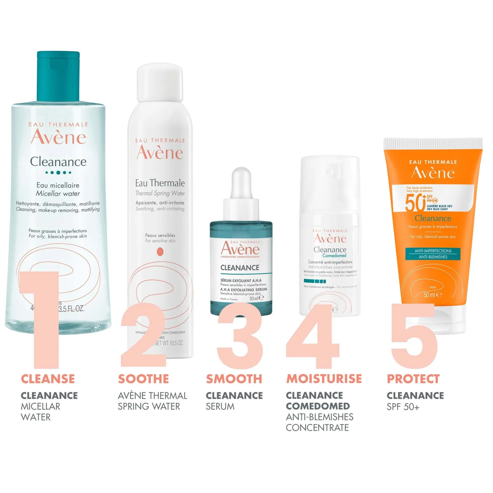 Avène Cleanance Micellar Water for Blemish-Prone Skin 400ml