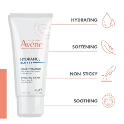 Avène Hydrance Rich Hydrating Cream for Dehydrated Skin 40ml