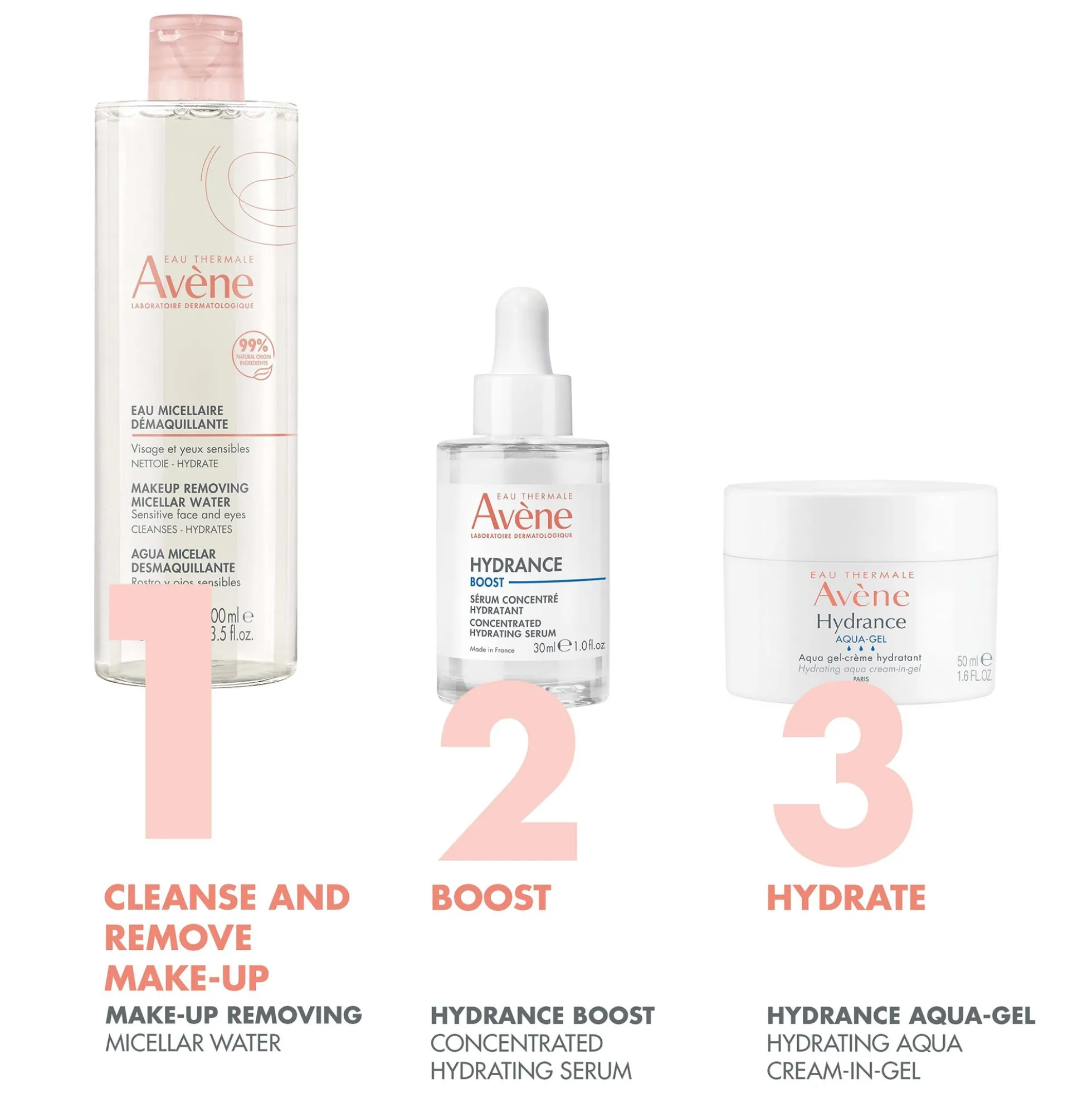 Avène Make-Up Removing Micellar Water 400ml