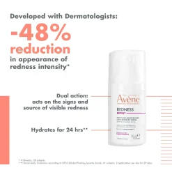 Avène Redness Expert Soothing Moisturizing Concentrated Cream for Redness-Prone Skin 30ml