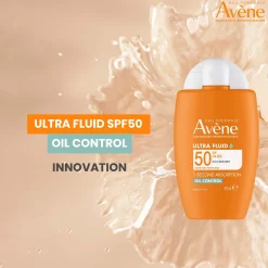 Avène Ultra Fluid Oil Control SPF50+ for Oily to combination skin 50ml