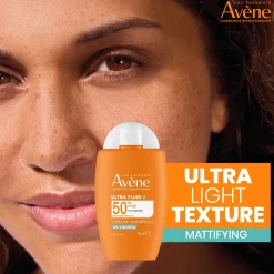 Avène Ultra Fluid Oil Control SPF50+ for Oily to combination skin 50ml
