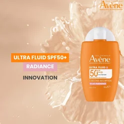 Avène Ultra Fluid Radiance SPF50+ for All Skin Types 50ml