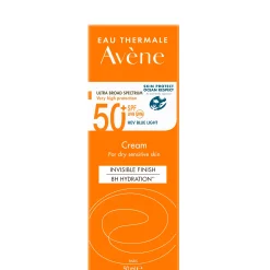 Avène Very High Protection Sun Cream SPF50+ for Dry, Sensitive Skin 50ml