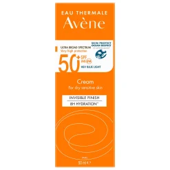 Avène Very High Protection Sun Cream SPF50+ for Dry, Sensitive Skin 50ml
