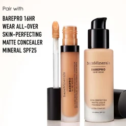 bareMinerals Barepro 24Hr Matte Comfort Liquid Foundation Mineral Spf20 30ml (various shades)