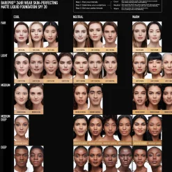 bareMinerals Barepro 24Hr Matte Comfort Liquid Foundation Mineral Spf20 30ml (various shades)