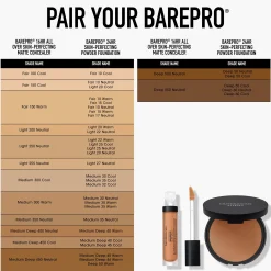 bareMinerals BAREPRO 24HR Skin-Perfecting Powder Foundation (Various Shades)