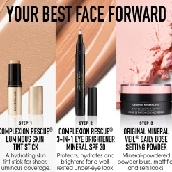 bareMinerals Complexion Rescue 3-in-1 Eye Brightener SPF 30 3ml (Various Shades)