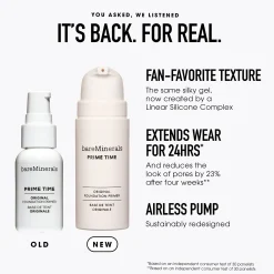 bareMinerals Mini PRIME TIME® Original Pore Minimising Primer 15ml