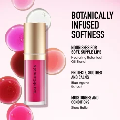 bareMinerals Nourishing Lip Oil 3.8ml (Various Shades)