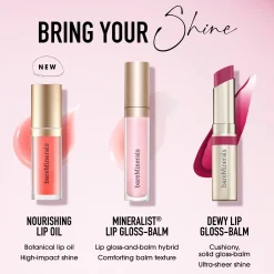 bareMinerals Nourishing Lip Oil 3.8ml (Various Shades)