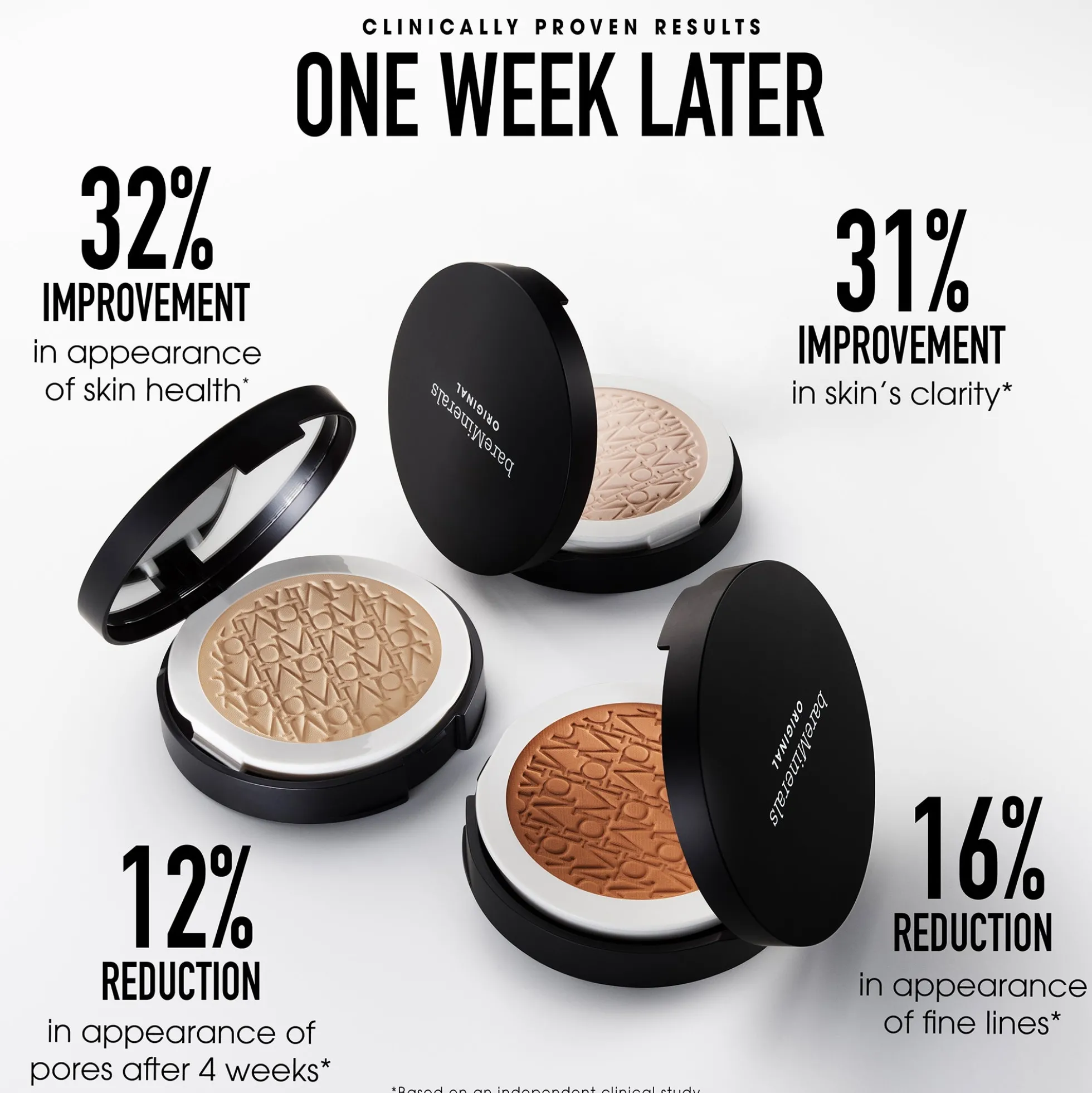bareMinerals ORIGINAL Pressed Powder Foundation SFP15 8g (various shades)