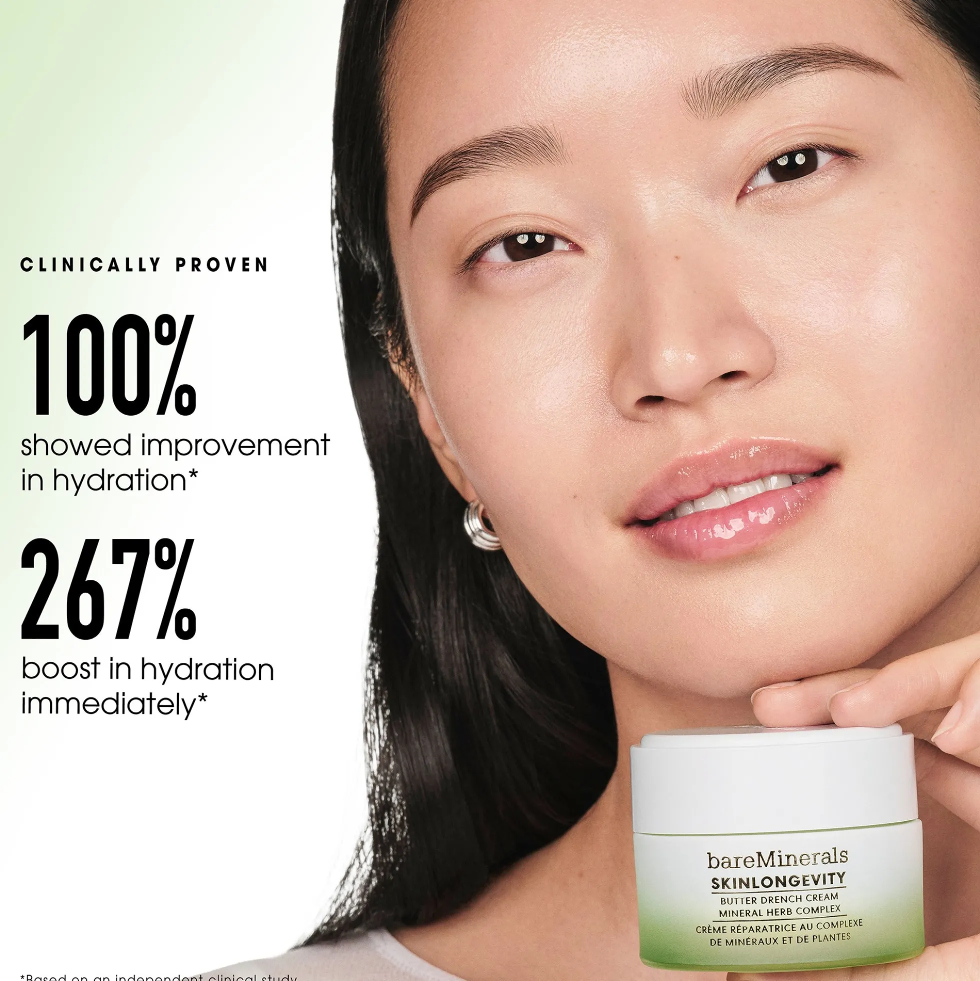 bareMinerals SKINLONGEVITY Butter Drench Cream Mineral Herb Complex 50g